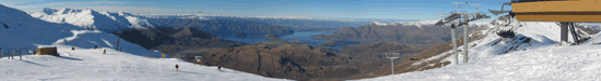 Lake Wanaka - View from Treble Cone